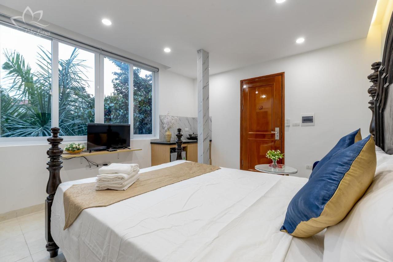 The Lakeview - West Lake Lotus Apartments Ханой Екстериор снимка