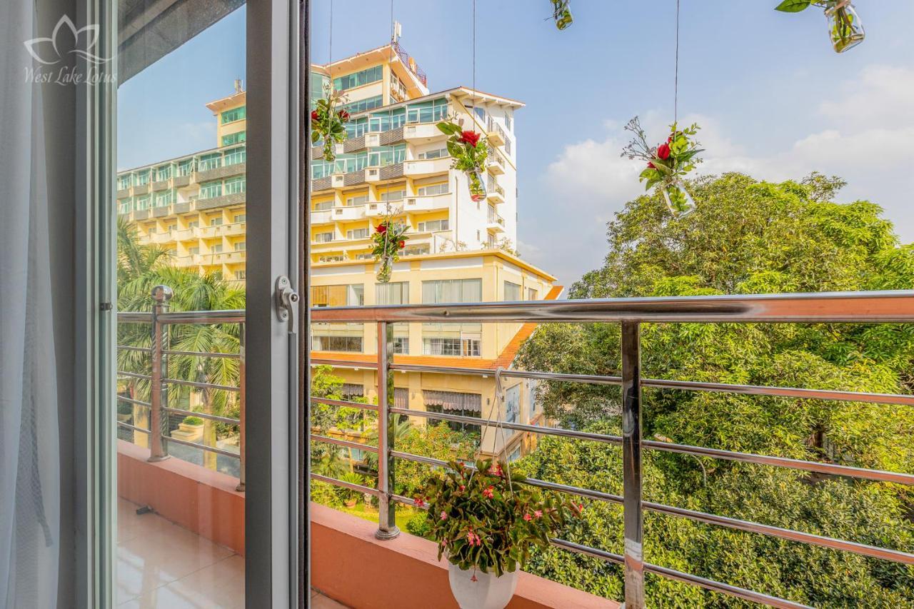 The Lakeview - West Lake Lotus Apartments Ханой Екстериор снимка