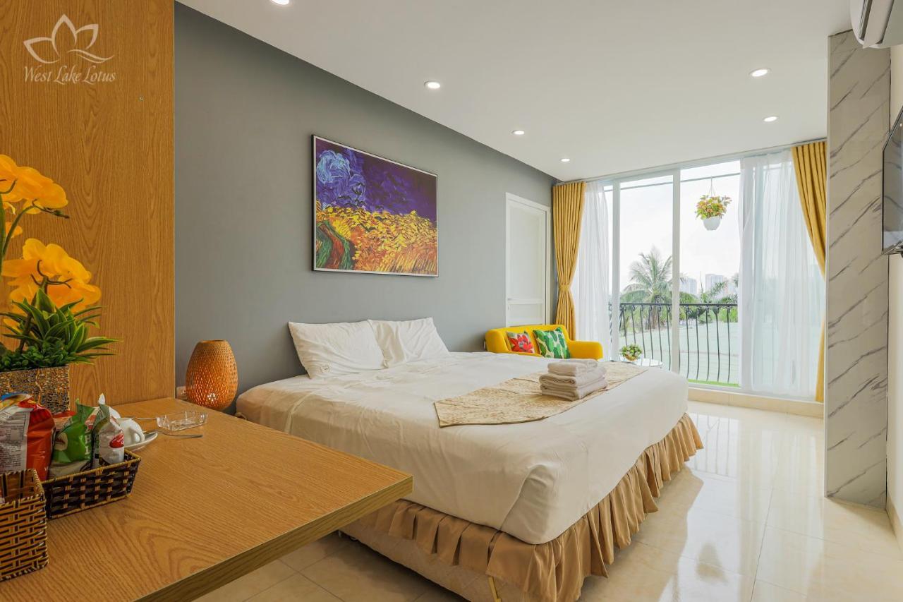 The Lakeview - West Lake Lotus Apartments Ханой Екстериор снимка