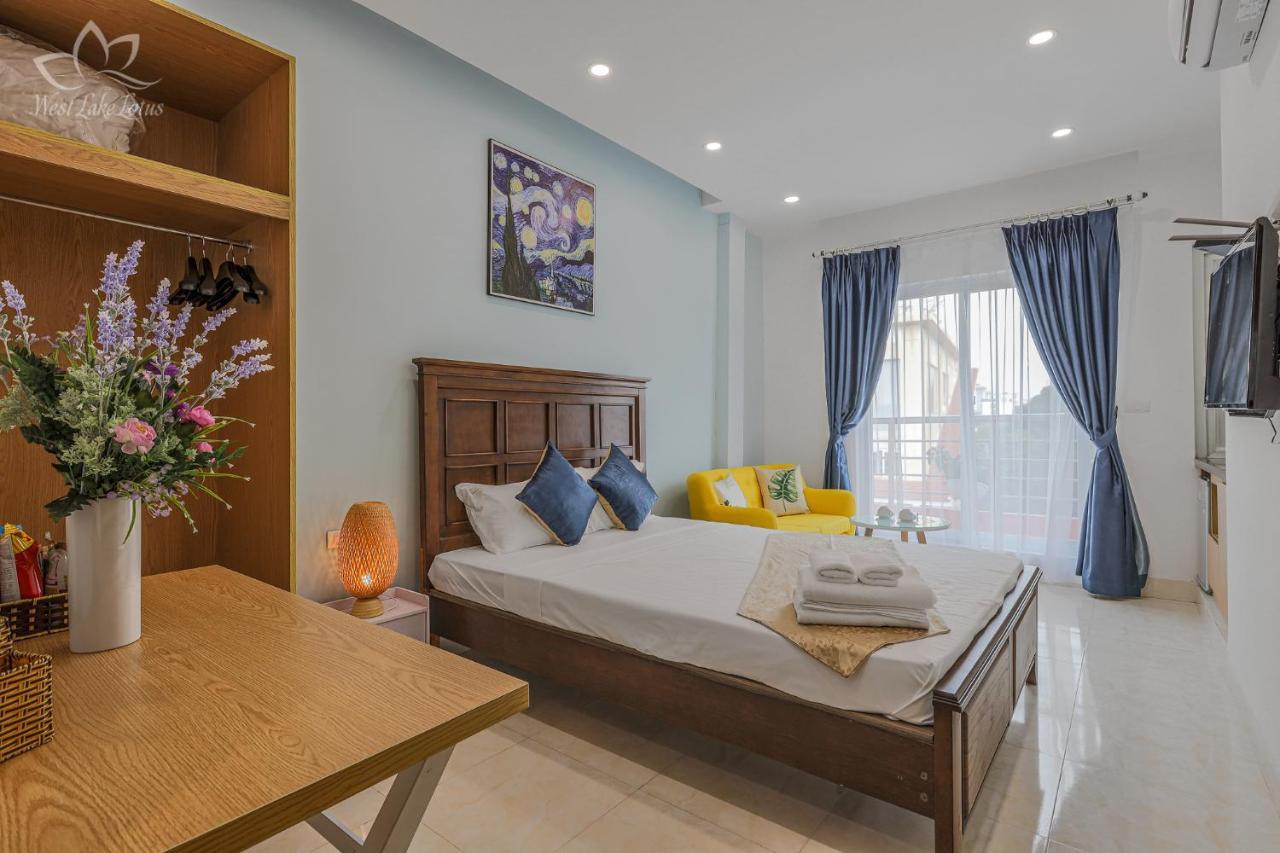 The Lakeview - West Lake Lotus Apartments Ханой Екстериор снимка
