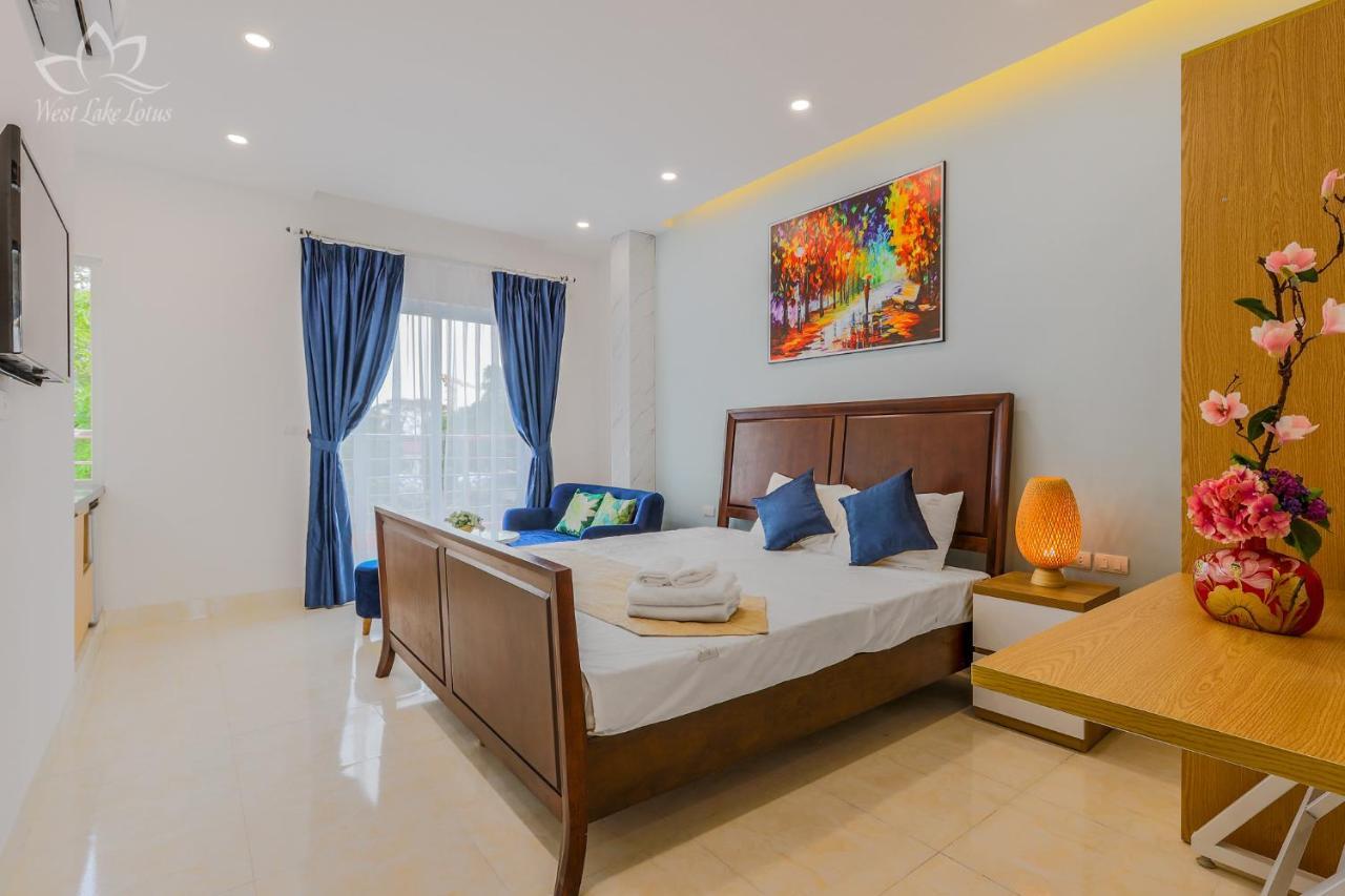 The Lakeview - West Lake Lotus Apartments Ханой Екстериор снимка
