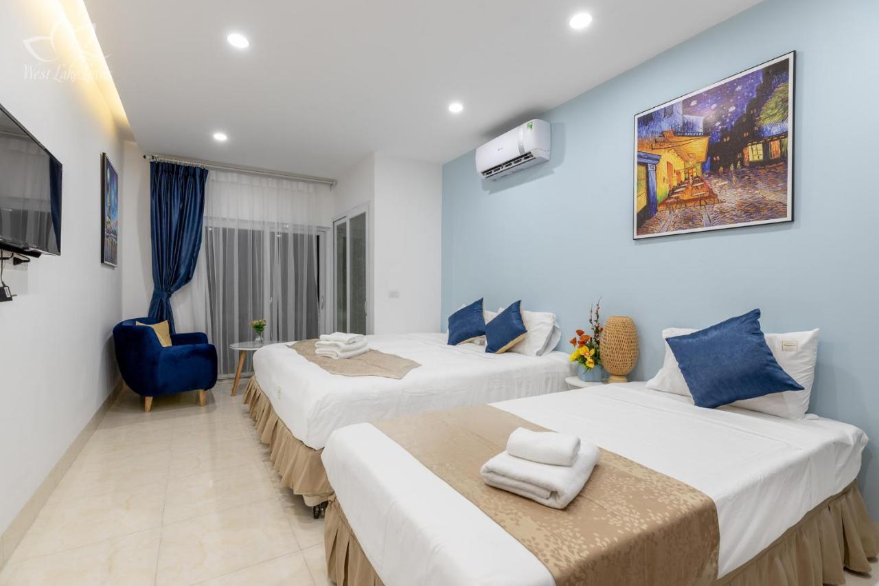 The Lakeview - West Lake Lotus Apartments Ханой Екстериор снимка